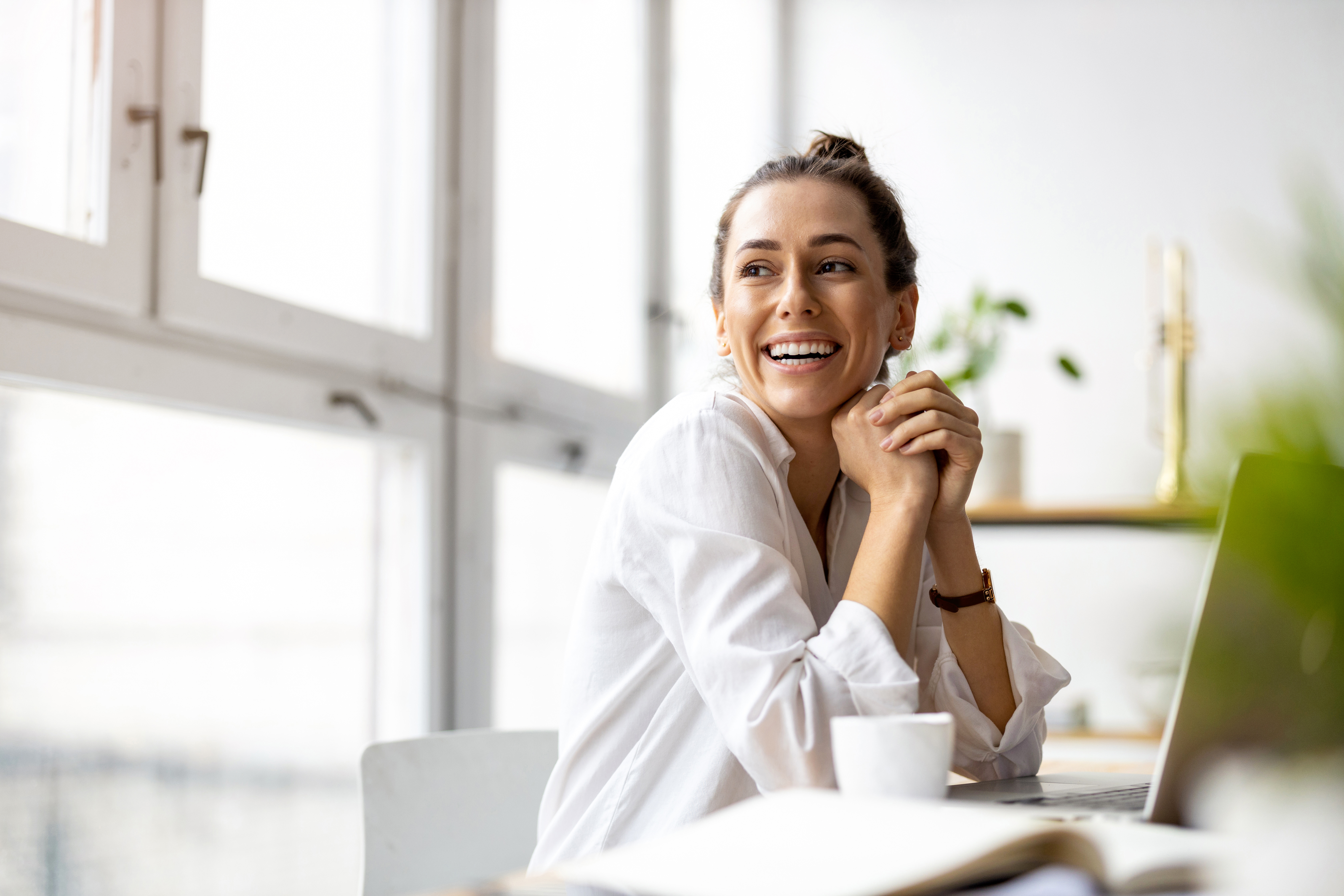 Women Smiling.